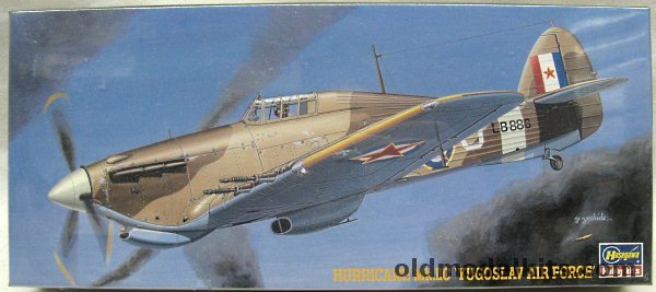 Hasegawa 1/72 Hurricane Mk.IIC Yugoslav, AP147 plastic model kit